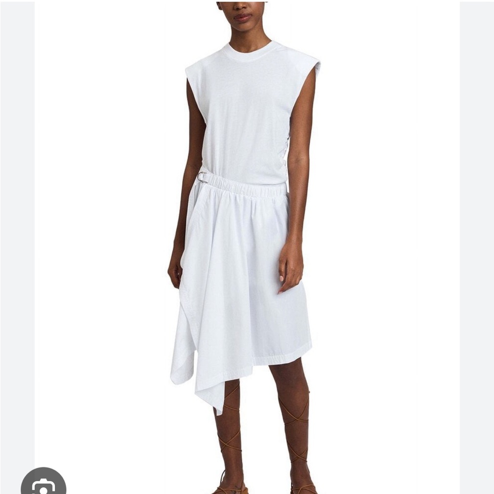 Derek Lam 10 Crosby Corey white dress size M